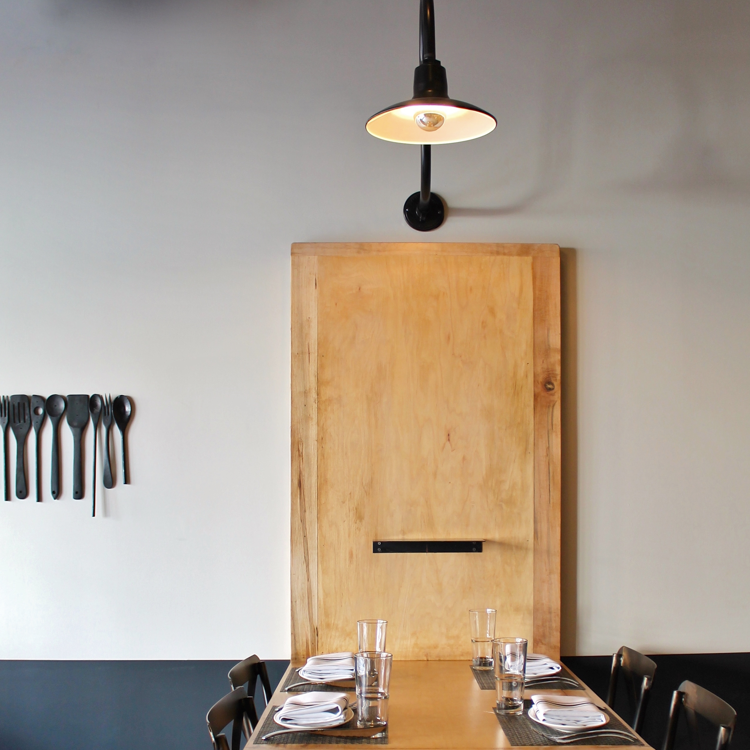 Dominion Gooseneck Light | Photo Courtesy of Wolf & Wing Interior Design